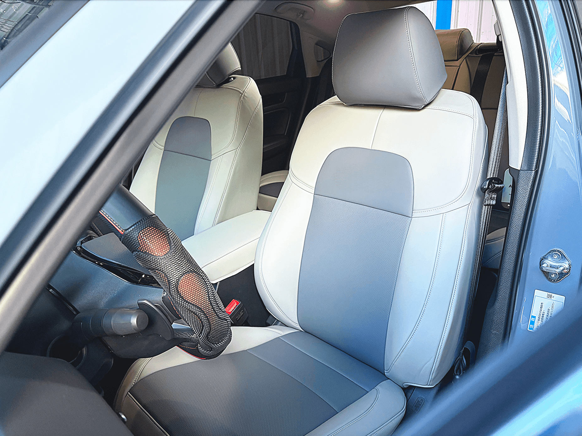 Honda Civic訂製汽車椅套，civic汽車椅套訂製，civic汽車皮椅套訂做