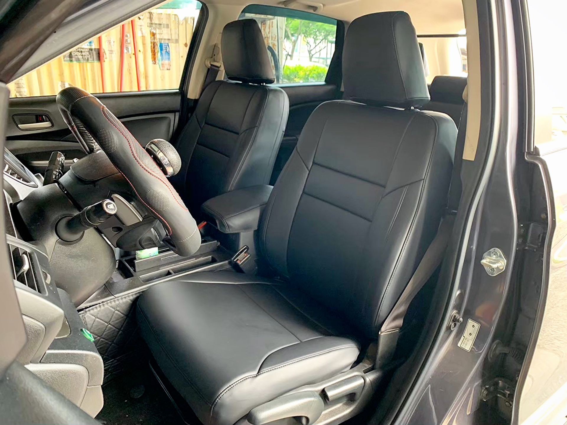 Honda CRV訂製椅套，Honda CRV汽車椅套訂做